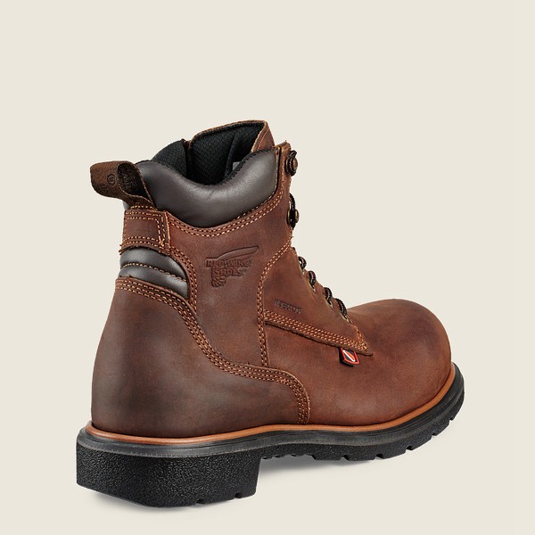 Botas de Seguridad Red Wing Hombre Marrom - Dynaforce® - 6-Inch Waterproof Toe - 679-NDQVRE